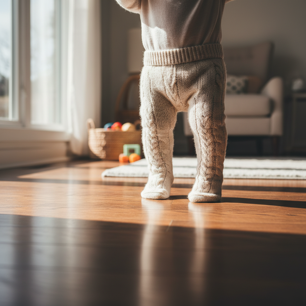 Welke anti-slip sokken minimaliseren het valrisico op houten en tegelvloeren?
