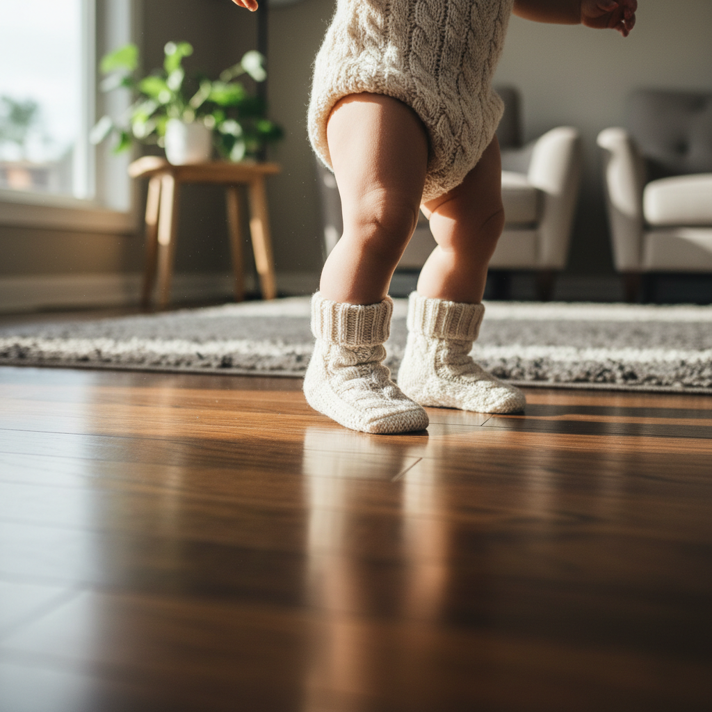 Hoe veilig zijn anti-slip sokken op de trap?